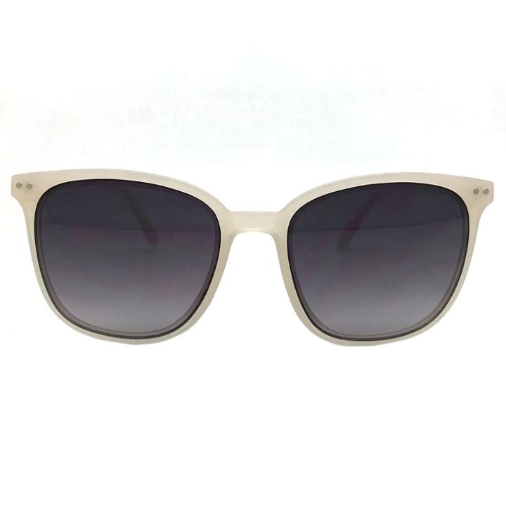 Women's Square Sunglasses - A New Day Ivory