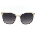 Women's Square Sunglasses - A New Day Ivory