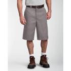 Dickies Men's Big & Tall 13 Loose Fit Multi-use Pocket Work Short - Silver Gray