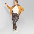 Women's Plus Size Long Sleeve Turtleneck T-shirt - Wild Fable White