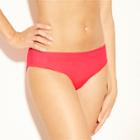 Women's Beach Hipster Bikini Bottom - Shade & Shore Hibiscus Red