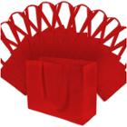 Prime Line Packaging 12pc Gift Bags Red, Gift Bags