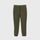 Girls' Lined Winter Woven Pants - All In Motion Olive Green