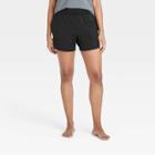 Women's Mid-rise Knit Shorts 5 - All In Motion Black