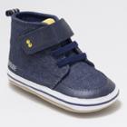 Baby Boys' Surprize By Stride Rite Chris Soft Sole High Top Sneakers - Navy
