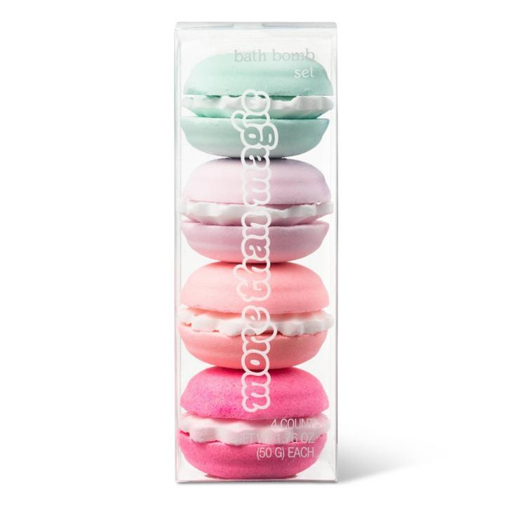 More Than Magic Macaron Bath Bomb Set - 4pc/7oz - More Than