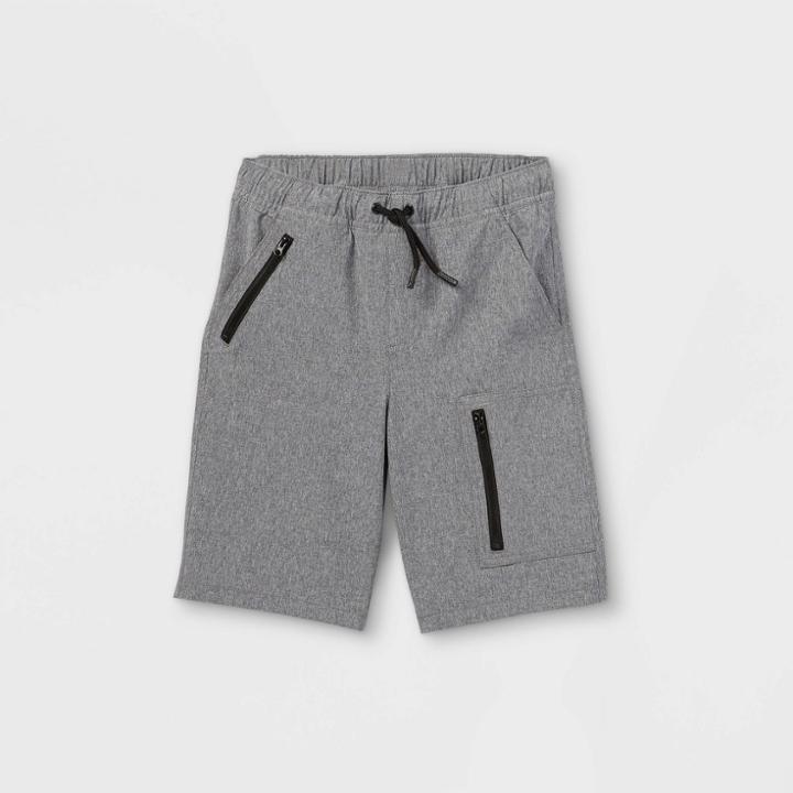 Boys' Quick Dry Pull-on Shorts - Cat & Jack Gray