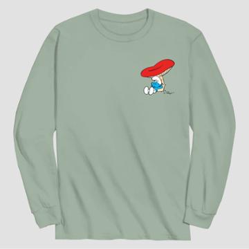 Men's Viacom Smurfs Long Sleeve Graphic T-shirt -