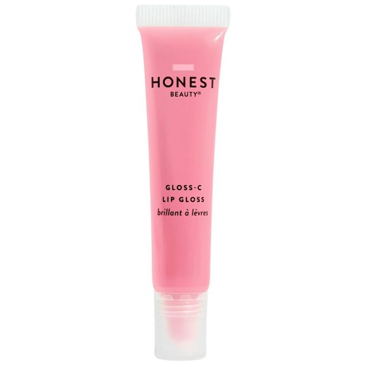 Honest Beauty Gloss - C Lip Gloss - Rose Opal With Coconut Oil