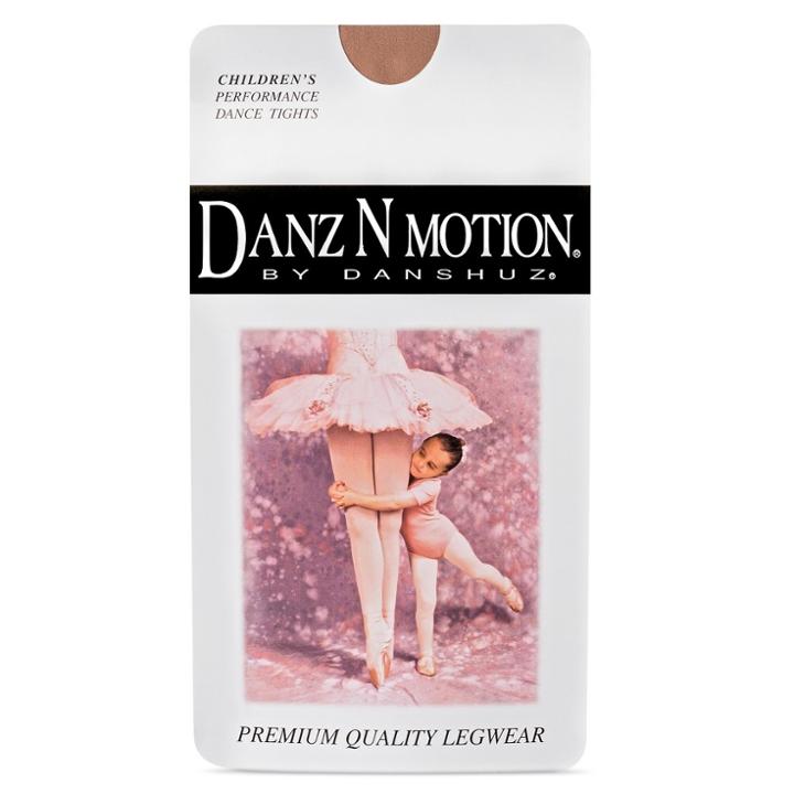 Danshuz Girls' Convertible Dance Leggings - Light Toast M (8-10), Size: