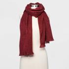 Women's Spacedye Blanket Scarf - Universal Thread Red