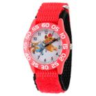 Boys' Disney Lion Guard Bunga And Kion Plastic Time Teacher Watch - Red, Boy's