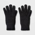 Women's Essential Gloves - A New Day Black