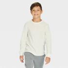 Boys' Long Sleeve Thermal T-shirt - Cat & Jack Cream