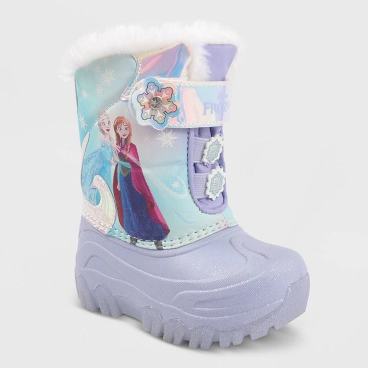 Toddler Girls' Frozen Winter Boots - 6,