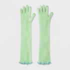 Women's Long Knit Gloves - Wild Fable Green