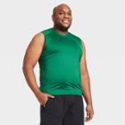 All In Motion Men's Sleeveless Fitted Muscle T-shirt - All In