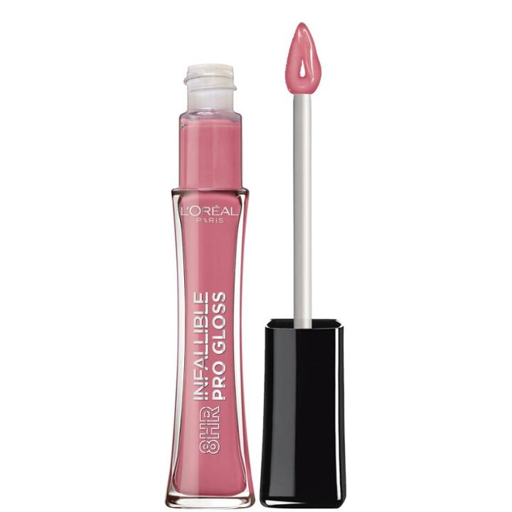 L'oreal Paris Infallible 8hr Pro Lip Gloss With Hydrating Finish - Nightfall Rose