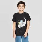 Petiteboys' Short Sleeve Graphic T-shirt - Cat & Jack Black M, Boy's,