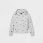 Girls' 'staying Home' Graphic Sweatshirt - Art Class Gray