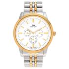 Men's Territory Chronograph Link Bracelet Watch - Gold/silver,