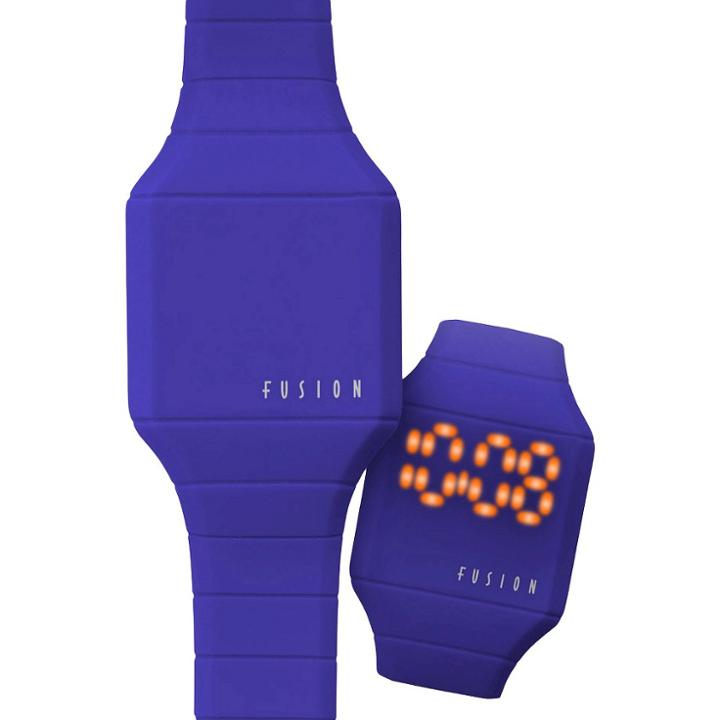 Boys' Fusion Hidden Led Digital Watch - Blue