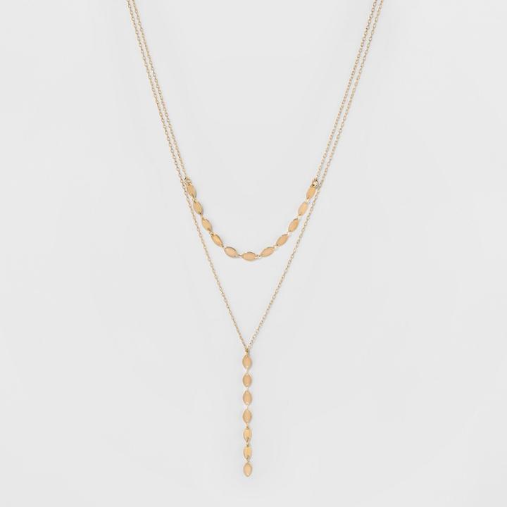 Sugarfix By Baublebar Gold Coin Layered Necklace - Gold, Girl's