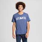 Men's Atlanta State Short Sleeve Crew Neck T-shirt - Awake - Navy