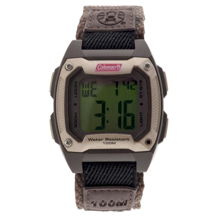 Men's Coleman Ana-digi Strap Watch - Brown