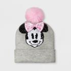 Girls' Minnie Mouse Beanie - Gray