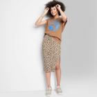 Women's Ascot + Hart Beach Muscle Graphic Tank Top - Tan
