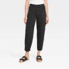 Women's High-rise Balloon Jeans - Universal Thread Black