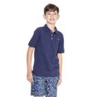 Boys' Short Sleeve Polo Shirt - Navy Xl - Vineyard Vines For Target, Blue