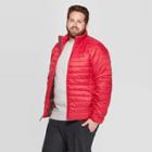 Men's Big & Tall Puffer Jacket - Goodfellow & Co Red