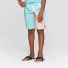Boys' Sunshine Swim Trunks - Cat & Jack Green/blue/navy
