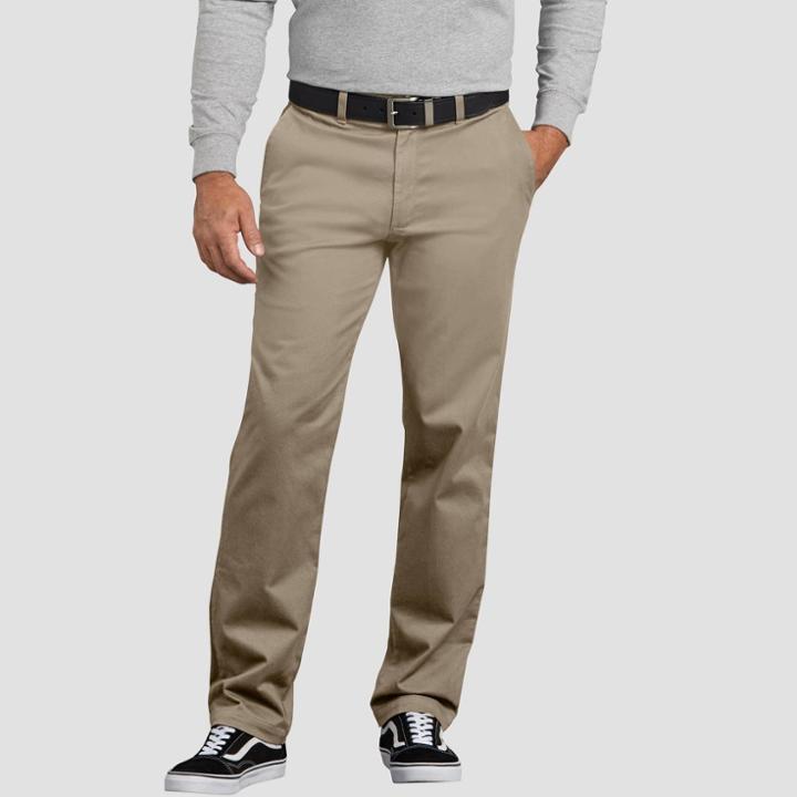 Dickies Men's Slim Fit Taper Chino Pants - Desert
