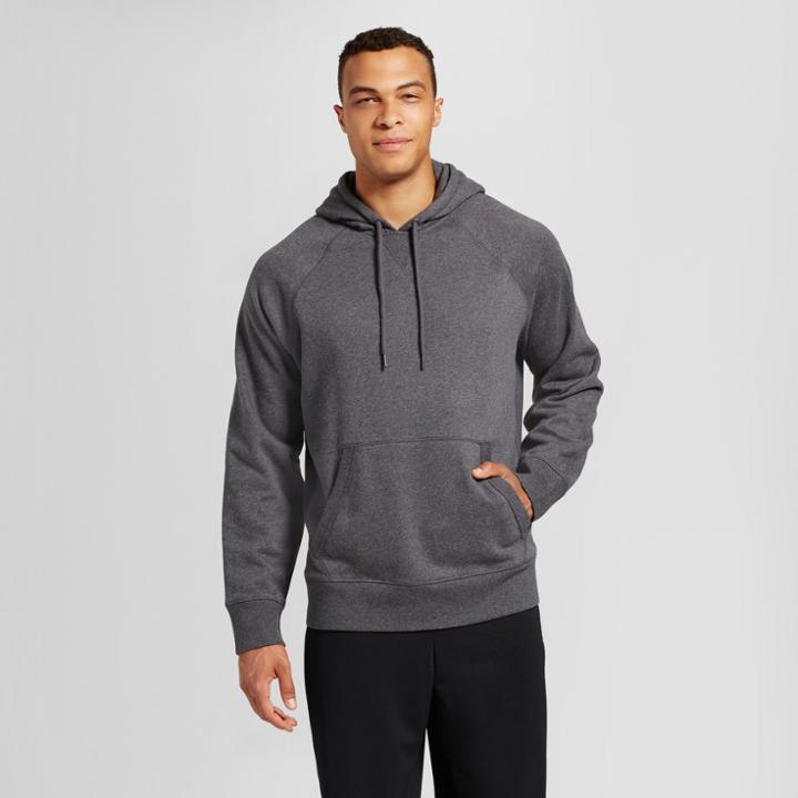 Men's Authentic Activewear Pullovers - C9 Champion Charcoal Heather M