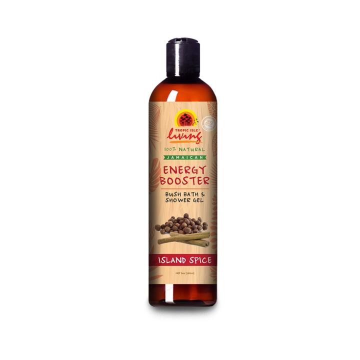 Tropic Isle Living Island Spice Energy Booster Bush Bath And Showever Gel