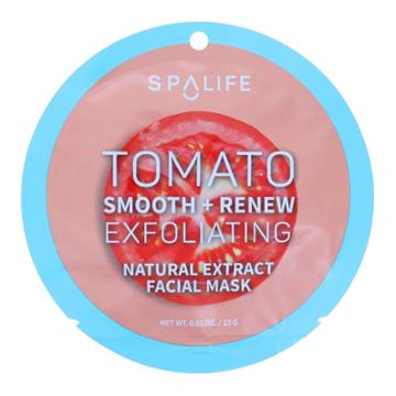 My Spa Life Tomato Exfoliating Natural Extract Facial Mask - 0.81oz, Adult Unisex