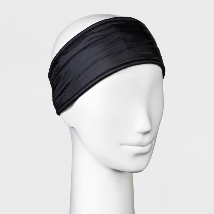 Women's Quilted Outerwear Headband - C9 Champion Black