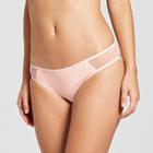 Women's Mesh Hipster Bikini Bottom - Xhilaration Blush