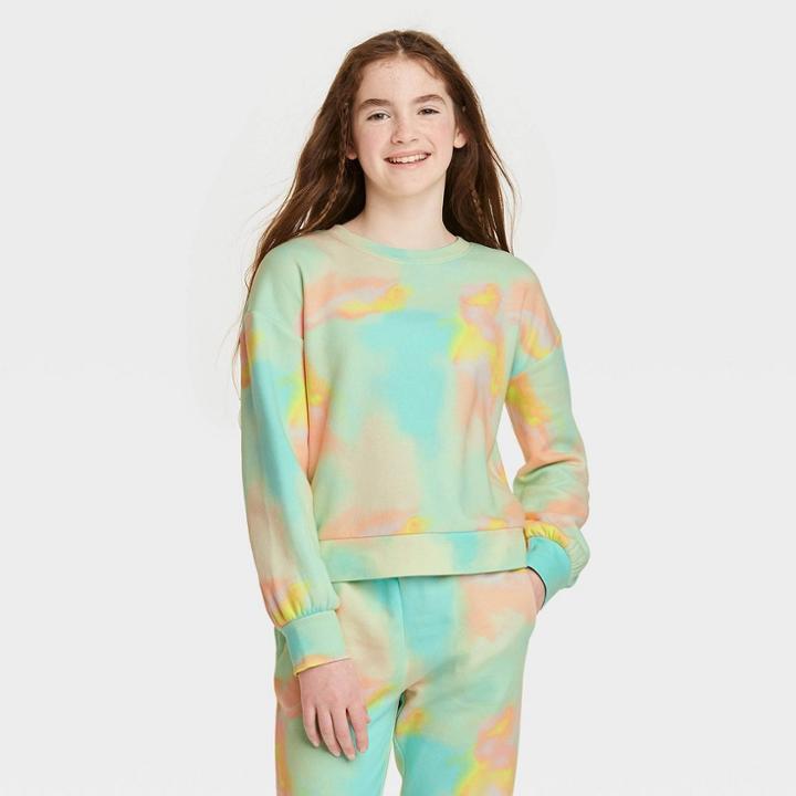 Kids' Crew Neck Sweatshirt - Art Class Xs,