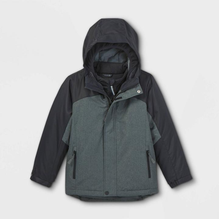 Boys' 3-in-1 Jacket - All In Motion Black