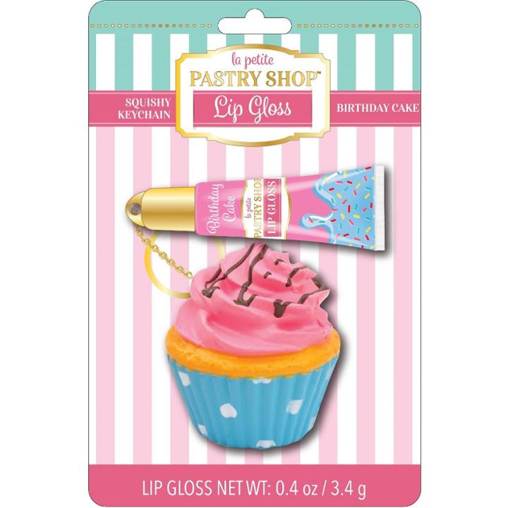 Adore Macaroon Squishy Lip Gloss Cupcake