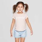 Grayson Mini Toddler Girls' Graphic Short Sleeve T-shirt - Pink