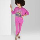Women's Ascot + Hart Graphic Pullover Sweatshirt - Purple