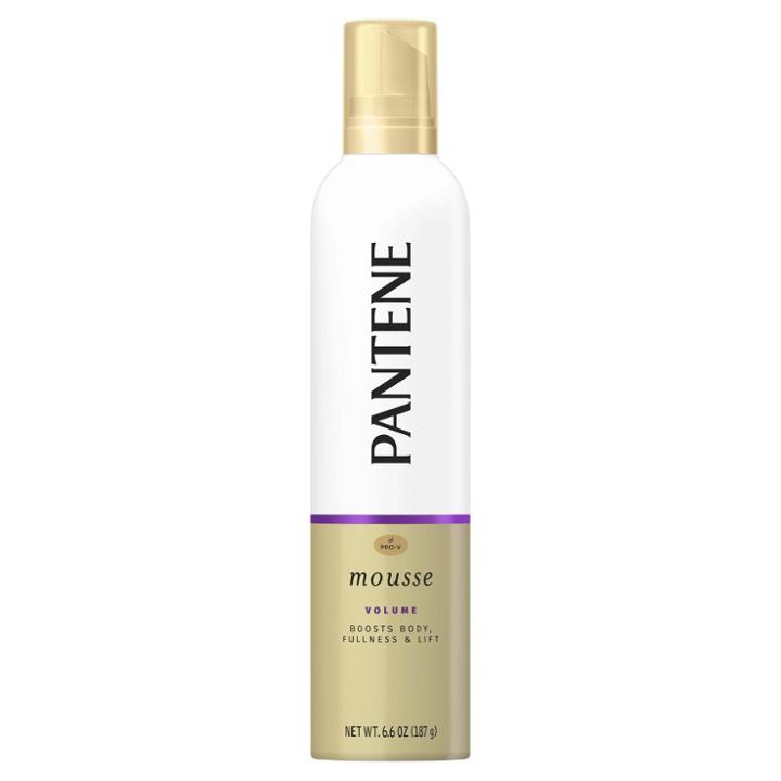 Pantene Pro-v Volume Body Boosting Mousse To Boost Fine Flat Hair Maximum Fullness