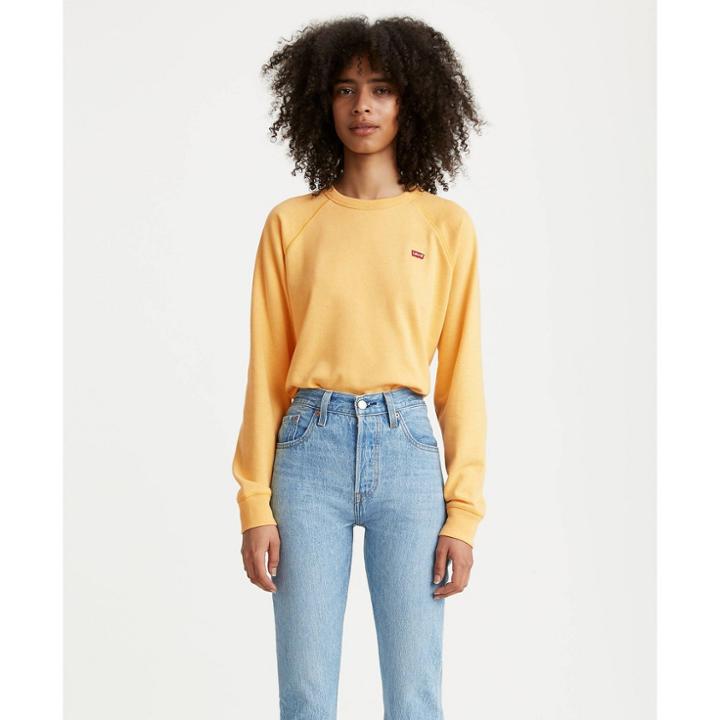 Levi's Women's Everyday Crewneck Sweatshirt - Gold Coast