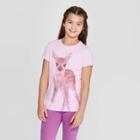Petitegirls' Short Sleeve Deer Graphic T-shirt - Cat & Jack Lilac M, Girl's, Size: