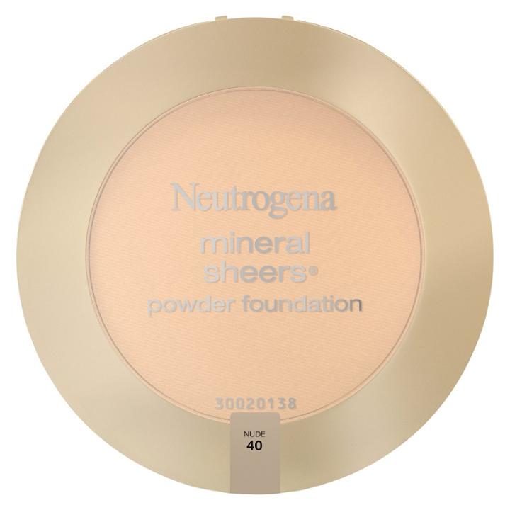 Neutrogena Mineral Sheers Compact Powder - 40 Nude, Nude